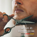 Bartschere aus rostfreiem Edelstahl