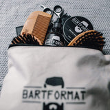 Kulturbeutel für Bartpflegeprodukte