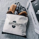 Kulturbeutel für Bartpflegeprodukte