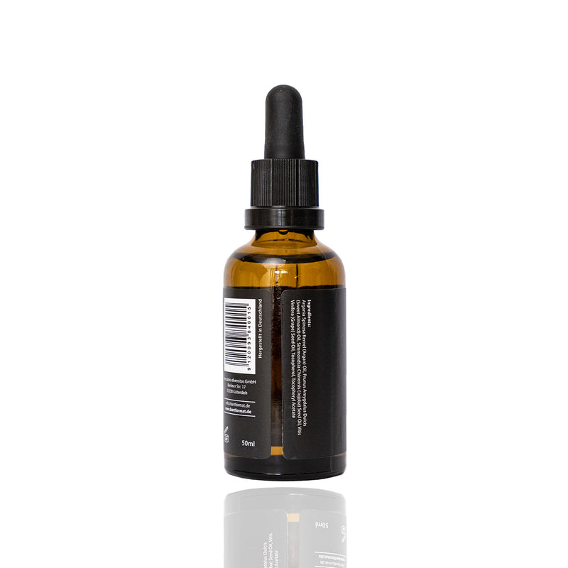 Bartöl (50 ml) mit Jojobaöl, Mandelöl, Arganöl, Traubenkernöl